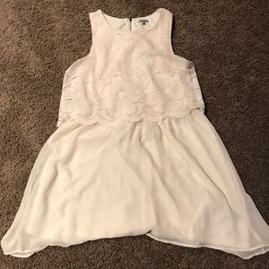 Charlotte Russe White Floral Dress